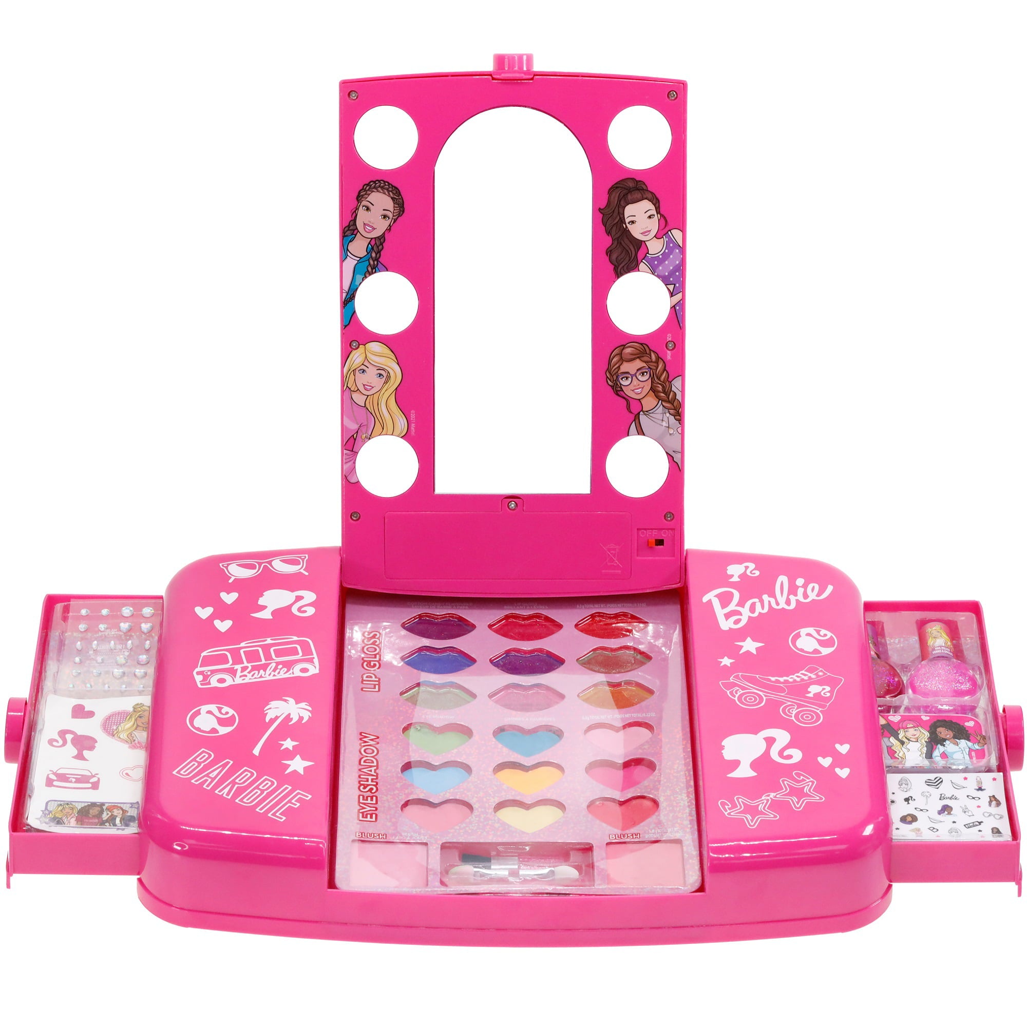 Kids Makeup Kit For Girl - 13 Piece Washable Kids Makeup Set – My First  Princess Make Up Kit Includes Blush, Lip Gloss, Eyeshadows, Lipsticks