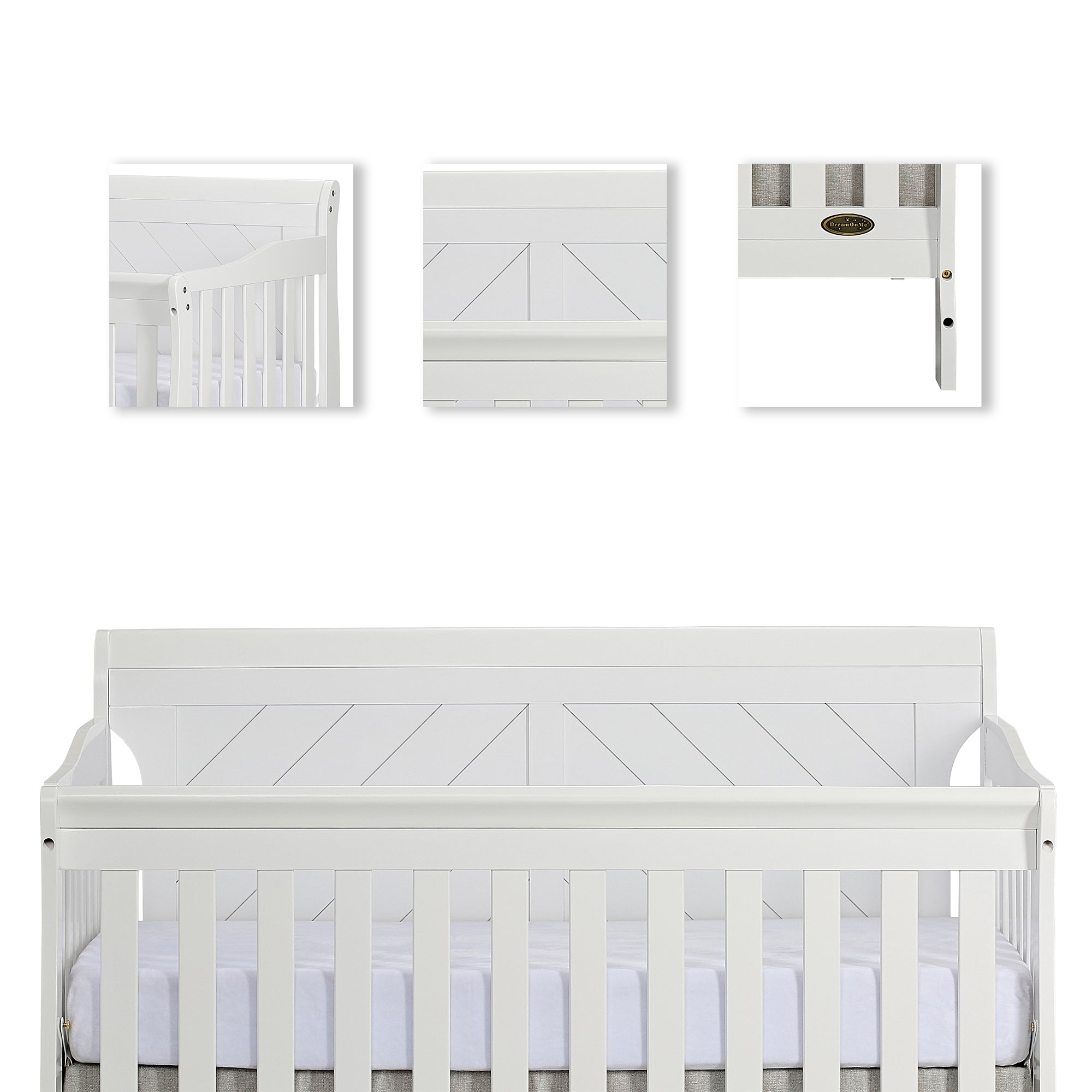 Dream on me on sale ashton full panel crib