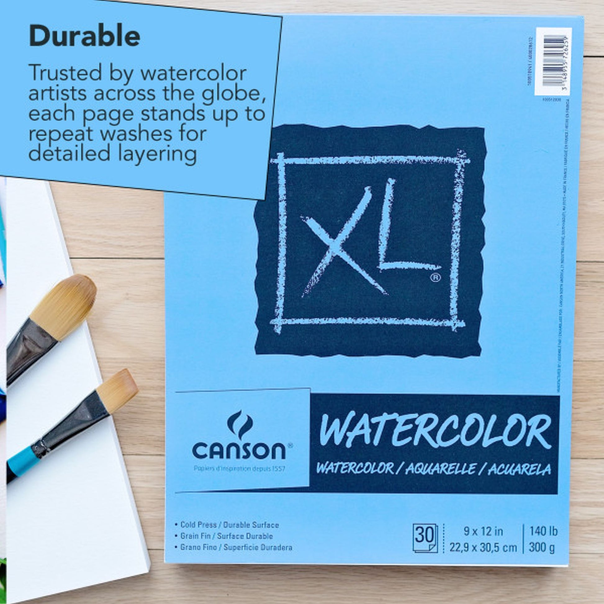 Canson XL Recycled Bristol Paper Pad 9 X12 -25 Sheets, 1 count