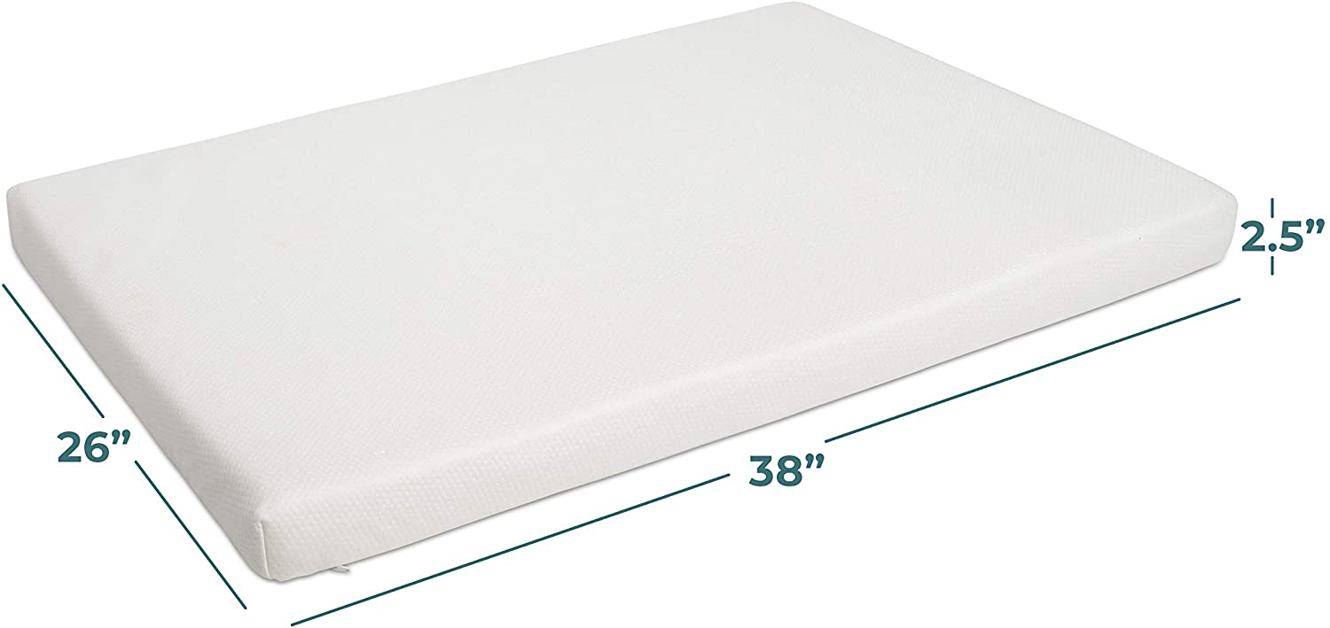 Milliard Memory Foam Pack 'n Play Mattress Topper