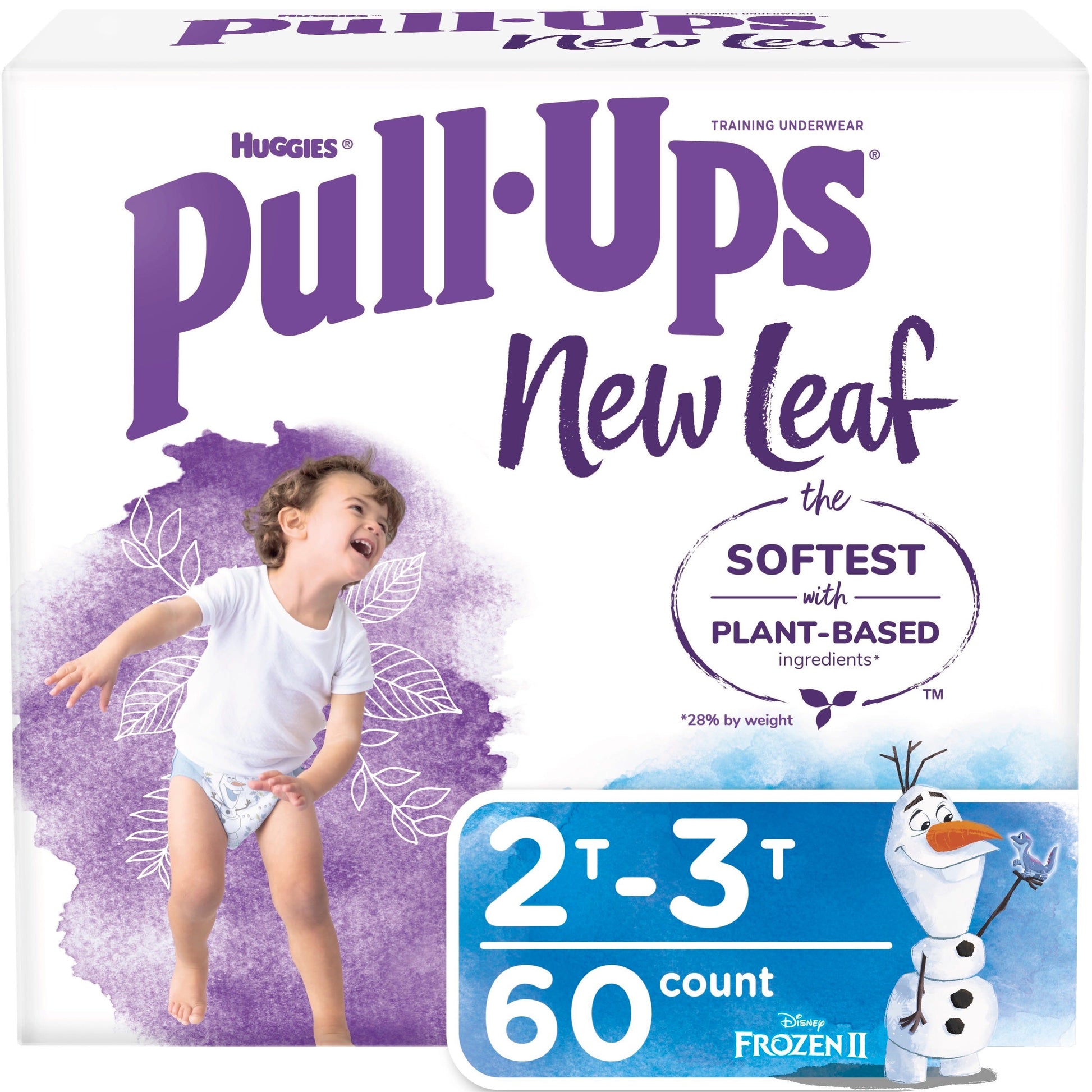 Pull-Ups New Leaf Boys' Disney Frozen Potty Training Pants, 2T-3T, 60 –  1mart