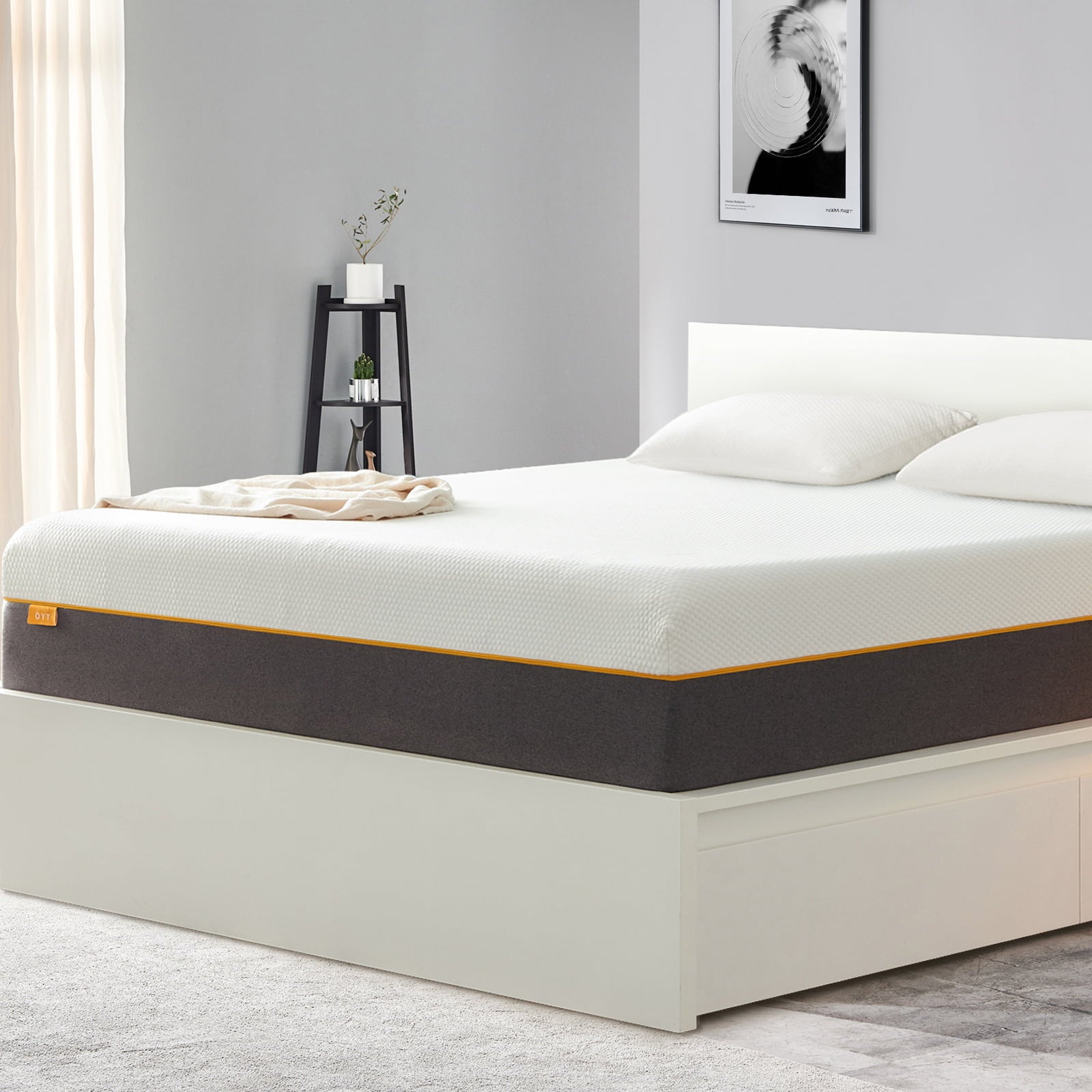 Mainstays 1.5 Memory Foam Mattress Topper, Twin/Twin-XL 