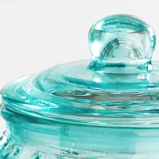 The Pioneer Woman Cassie Glass Canister 3 Pc Set, Teal 